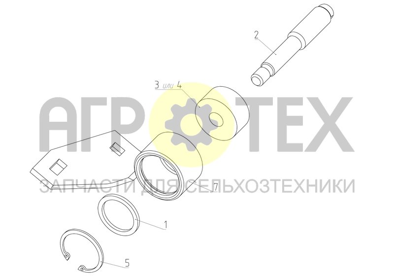 Опора (РСМ-10Б.14.50.330-01) (№3 на схеме)